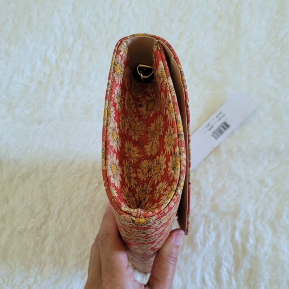 ✨️HP✨️ Alessia Daisy🌼 Cork Fabric Clutch/Shoulder Bag - NWT - Picture 6 of 16